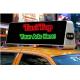 SMD 3528 Taxi Top LED Display Full Color P5 Double Side Light Weight Design
