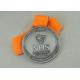 Long Ribbon National University Singapore Medals With  Zinc Alloy Die Casting
