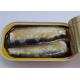 125G Canned Sardines In Vegetable Oil Canned Fish For Supermarkets