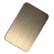 Inoxidable PVD Brushed Stainless Steel Sheet Rustproof Hot Rolled