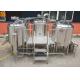 Stainless Steel Beer Making System 500L Capacity Brewhouse Steam Heating