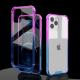 TPU Acrylic Protective Hybrid Shockproof Hard Case Scratch Resistant Gradient Color