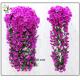 UVG artificial flowers wholesale hanging silk violet wreath for wedding flower arrangements WIS017