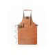 Hang Neck Adjustable Chef 60 X 80cm Genuine Leather Apron