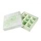 Tea Packaging 300gsm Ivory Board Box Square Shape With Card Tray