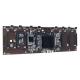 8 graphics card GPU Mining Motherboard Straight Plug 847 65MM Card Slot Large ETH