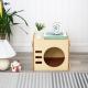 Solid Wood Timber Dog Bed Cat Passage Small Teddy Combination Universal