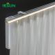 Unique Design Aluminum  Electric LED Light Curtain Track  Dimmable Optional Linear Light Strip Rail