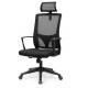 90 To 130 Degrees Mesh Staff Chair Breathable S Shaped Backrest