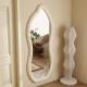 Standing Wavy Oversized Arched Floor Mirror 71x32 Dressing Room