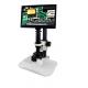 11.6 Inch 1080p Industrial LCD Screen Microscope  Full HD With 2 X Coupler