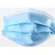 Civil Earloop 3 Ply Disposable Face Mask , Anti Virus Disposable Blue Mask