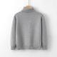 Plain Knit Sweater Blouse Crochet Sweatshirt Warm Crewneck Pullover Tops for Children clothing