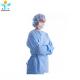 Ultrasonic SMMS non woven surgical gown sterile anti- blood protective gown for hospital