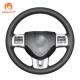 Car Accessories Custom Hand Sewing Steering Wheel Cover with Needles for Dodge Dart 2013 2014 2015 2016
