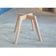 Beech Dining Room Chair Legs Anti Scratch Fully Assembly Structure