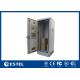 Waterproof 40U 19 Rack Outdoor Telecom Cabinet With Heat Exchanger Cooling