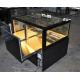 Commercial cake pastry display cabinet drawer fridge