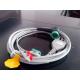  PHYSIOCONTROL 3 lead ecg cable, with clip end,IEC