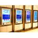 Supermarket Digital Information Kiosk , 43 Inch Touch Screen Kiosk With POS Terminal