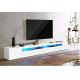 Home Interior Low Profile Contemporary TV Stand Medium Density Fiberboard
