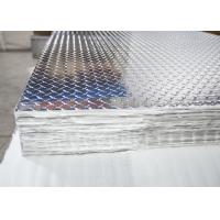 6063 Alloy Aluminium Checker Plate Sheet Flooring For Bus Tread Sheet