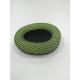 football mesh ear cushion green color  for the accessories  headphone  wired earphones blue tooth headphone