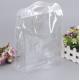 Transparent EVA Plastic Bag , Clear Cosmetic Bags With Carry Handle