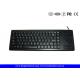 87 Keys Plastic Industrial Keyboard With Trackball For Widely Use