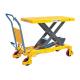 1 Ton Hydraulic Hand Lift Table With Large Table Size Smooth Lifting