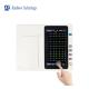 Portable 6 Channel ECG Monitor Touch Screen Analyzer Rechargeable Built in Li ion Battery