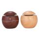 Other Function Portable Mini Ultrasonic USB 130ML Wood Grain Humidifier with Led Light