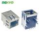 DGKYD111B074DB2A1D RJ45 100M Network Connector 8PIN Without Lamp With Shield