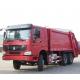 Howo Waste Collection Truck , 6 - 9 Cubic Rubbish Compactor Truck For Garbage