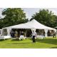 White Mixed Party Marquees Tents With Aluminium Width 20m Outdoor Canopy