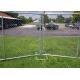 Galvanized Portable Australian Temporary Fencing , Chain Link Fence Panels