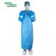 FDA 510K Level-3 Steriled Package Disposable Medical Surgical Gown With Knitted Cuffs