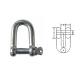 JIS Type Crosby Screw Pin Anchor Shackle With Counter Sunk Head