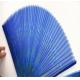 16 20 Mesh Fiberglass Plisse Insect Screen Fold 14-20 Mm For Windows / Doors