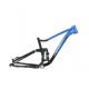 17 19 Full Suspension Mountain Bike Frame With Shock Absorber