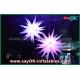 Giant 1.5m LED Star Balloon Inflatable Lighting Decorations For Pub / Bar
