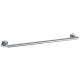 25.7 Inches Drilling Bathroom Polished Towel Rail Hanger Stainless Steel Raw Material