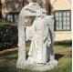 Jesus walking out tombstone marble jesus Christian statue,China stone carving Sculpture supplier