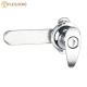 Zinc Alloy Chrome Coated Cabinet Handle Lock OEM Service For Industrial Cabinet