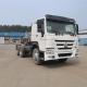 351-450hp Used Sinotruk HOWO 375 Tractor Truck with Techinical Spare Parts Support