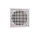 White 100/125/150mm Ventilation Plastic Eggcrate Grille with 3 Years Mechanical Life