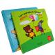 Flap Up Photo Board Book Printing Binding Services For Children'S Cardboard Book