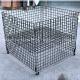 Shopping mall portable metal cage trolley simple modern design with wheel cage trolley  pillow storage cage trolley
