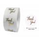 2 Inch Round Stickers Custom Design Transparent Thank You Stickers