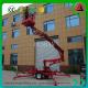 Towable Aerial Boom Lift Telescopic Lifter Boom Lift Access Platform For Construction